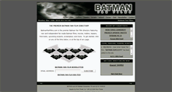 Desktop Screenshot of batmanfanfilms.com