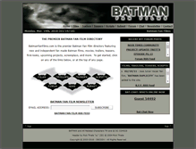 Tablet Screenshot of batmanfanfilms.com
